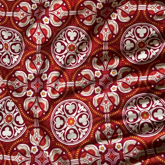 MAX STUDIO Women’s Sleeveless Tie-Waist Dress – Red & White, Size XS - Picture 12 of 12